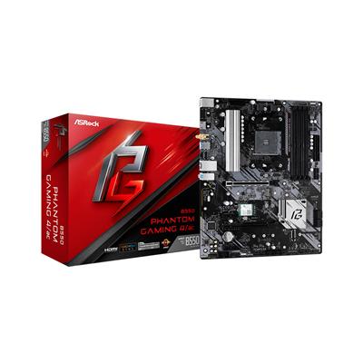 Motherboard ASRock B550 PHANTOM GAMING 4/AC AMD So